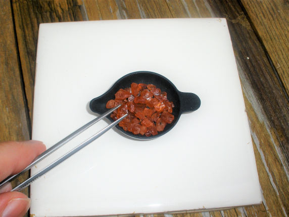 Natural Hessonite Garnet gem rough mix parcel over 25 carats