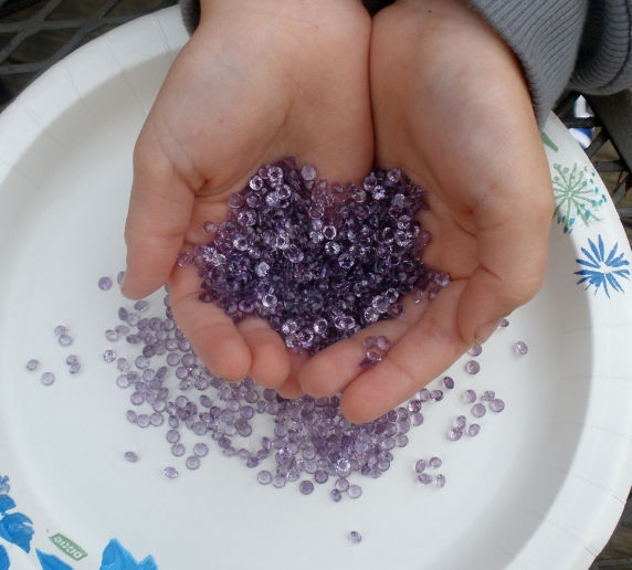 Over 10 Carats of Loose 4mm Amethyst Round Gem Mix