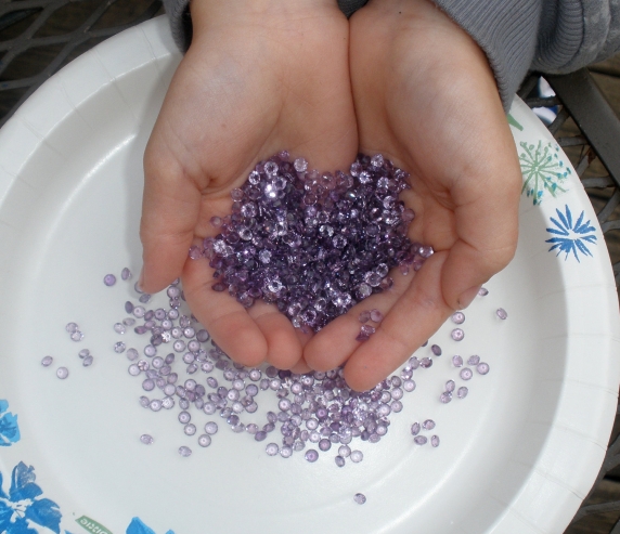 Over 10 Carats of Loose 4mm Amethyst Round Gem Mix