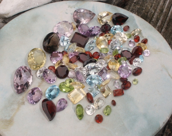 Over 100 Carats of Loose Natural Semiprecious Gemstones
