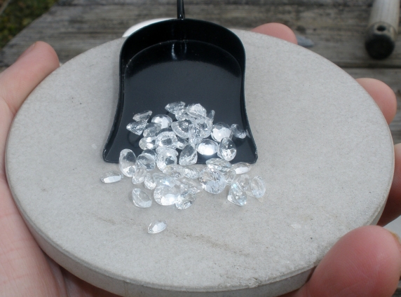 Over 25 Carats of Loose White Topaz  Gemstones