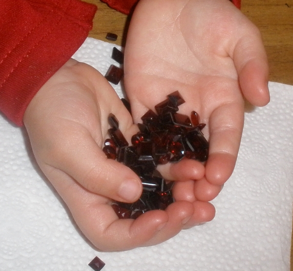 Over 50 Carats of Loose Natural Red Garnet Gem Mix