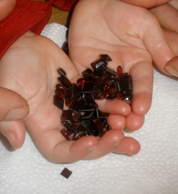 Over 50 Carats of Loose Natural Red Garnet Gem Mix