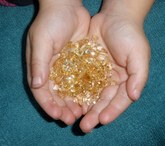 Over 50 Carats of Loose Natural Yellow Citrine Gem Mix
