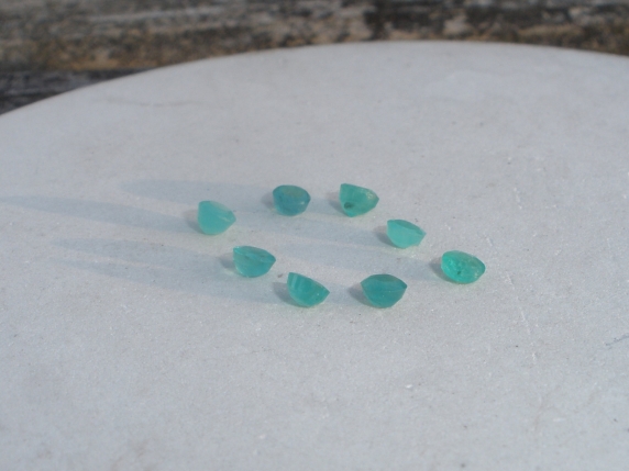 Over 1 carat Colombian emerald round gem parcel 3mm each