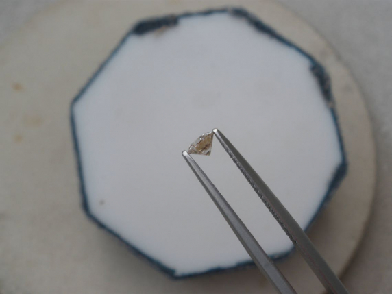 4mm Champagne Natural Diamond Loose Faceted Round SI Quality