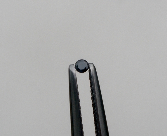 Black diamond loose round 1.5mm
