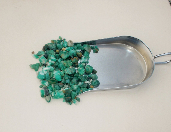 Emerald Natural Crystal Gem Loose Rough Parcel Over 50 Carats