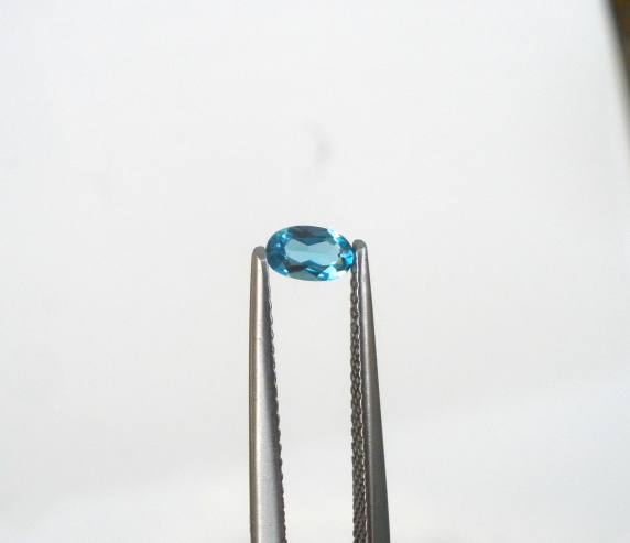 Swiss Blue Topaz Oval Gem 5x3mm