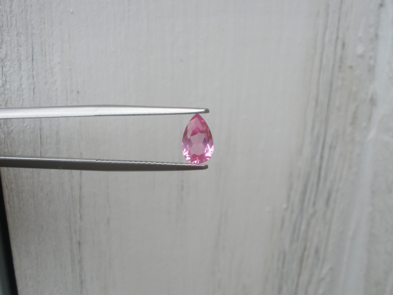 Pink Topaz Pear Gem 8x5mm