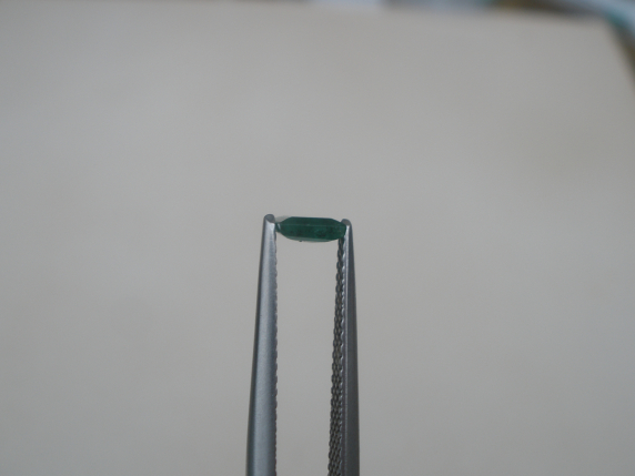 Colombian emerald square cut loose natural gemstone 5mm