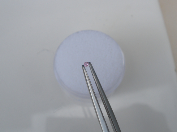 Pink Sapphire Round Loose Natural Gem 1.5mm