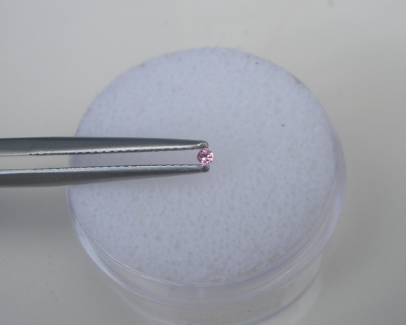 Pink Sapphire Round Loose Natural Gem 1.5mm