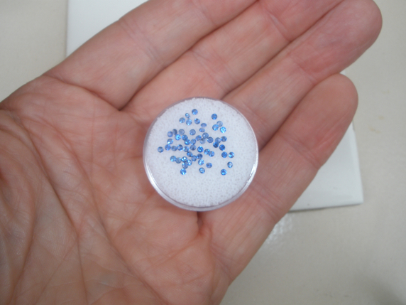 Top Quality Blue sapphire parcel 1.5mm each