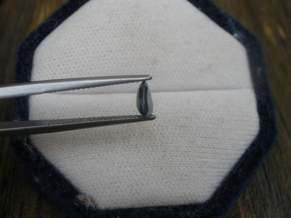 Blue sapphire trillion loose natural gem 6x6mm