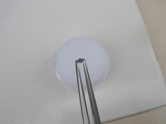 1.5mm Blue sapphire round loose faceted natural gem Top Quality