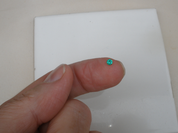2.5mm Top Quality Emerald round loose faceted natural gem