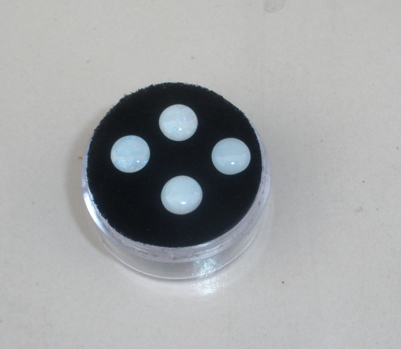 4 Opal Round Natural Gems 6mm Each