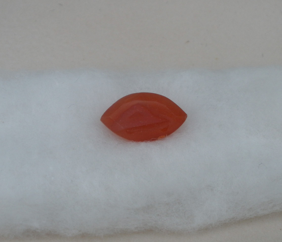 Carnelian Marquise Natural Loose Faceted Gem 18 x 11mm