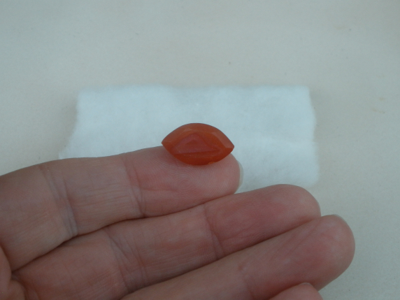 Carnelian Marquise Natural Loose Faceted Gem 18 x 11mm