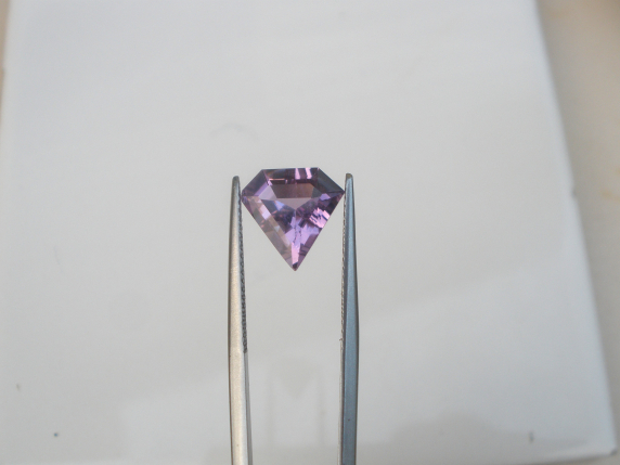 Amethsyt Diamond Shape Loose Faceted Natural Gem 11mm