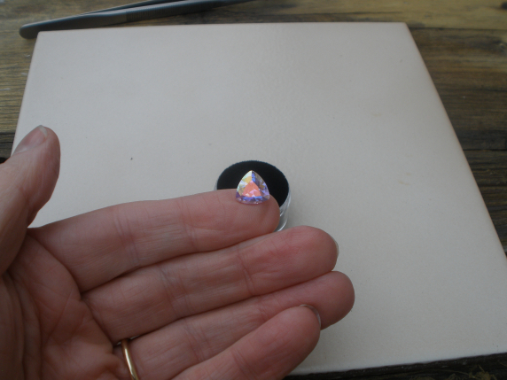 Mercury Mystic Topaz Trillion Loose Faceted Natural Gem 10mm