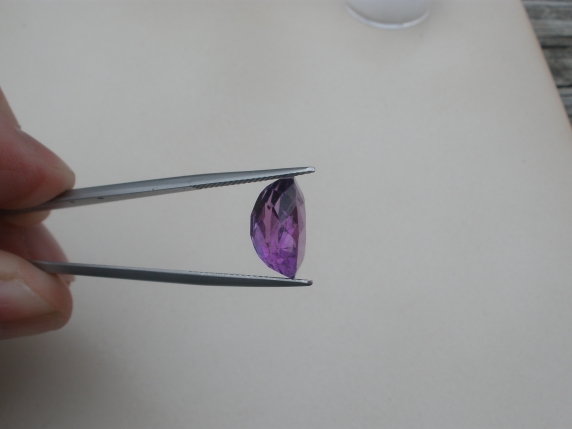 Amethyst Oval Natural Gem 14 x 11mm