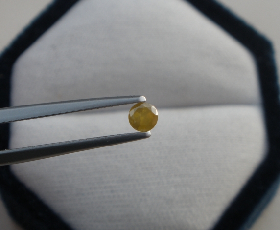 Honey Yellow Diamond 3.5mm