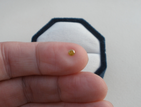 Honey Yellow Diamond 3.5mm