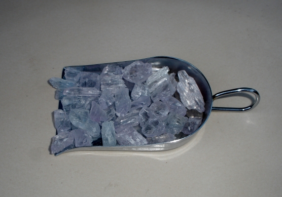 Kunzite crystal rough gem mix parcel over 100 carats