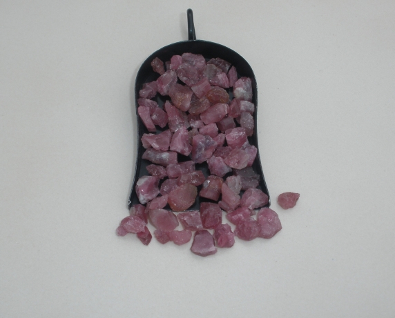 Pink Tourmaline Crystal Rough Natural Gem Parcel Lot over 50 Carats