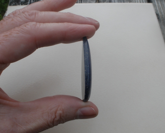 Lapis Lazuli Blue Pear Cabochon Loose Gemstone 95 Carats
