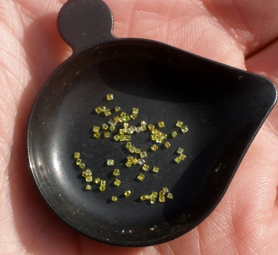 Yellow Princess Diamond parcel lot 1mm each