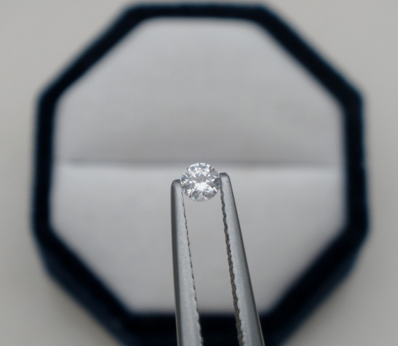 3mm white diamond loose round 0.10 carats