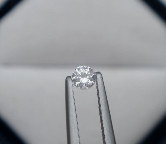 3mm white natural diamond loose faceted round 0.10 carats