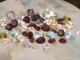 over 50 carats of loose natural semiprecious gemstones