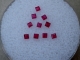 10 Loose Natural Red Ruby Square Gems 1.5mm