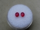 Ruby oval gem pair 5x4mm each