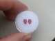 2 Ruby pear gems  6x4mm each