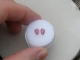 2 Ruby pear gems  6x4mm each