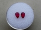 2 Ruby pear gems  6x4mm each 2 Ruby pear gems  6x4mm each