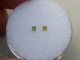 Yellow diamond princess pair 1.8mm each