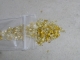 yellow diamond round loose parcel over 1/4 carats