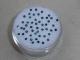50 blue diamond loose rounds 1.3mm each