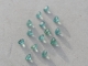 Colombian emerald round gem parcel 2mm to 2.3mm each