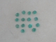 Over 1 carat Colombian emerald round gem parcel 2.5mm each