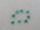 Over 1 carat Colombian emerald round gem parcel 3mm each Over 1 carat Colombian emerald round gem parcel 3mm each