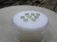 8 peridot round gems 3mm each 8 peridot round gems 3mm each
