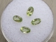 4 Loose Natural Peridot Oval Cut Gems 5 x 3MM Each