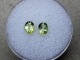 Peridot oval gem pair 5 x 4mm each